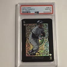 2025 Topps All Kings Mickey Mantle #AK-17 card