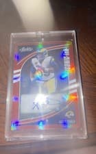 2025 Panini Absolute Iconic Ink Aaron Donald #II-ADD card