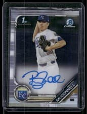 Brady McConnell 2019 Bowman Draft Chrome Picks Autograph card