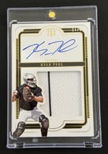 2025 Panini National Treasures Silhouette Signatures Kyle Teel #26 card
