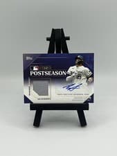 2024 Topps Postseason Performance Autograph Relic Royce Lewis #PPAR-RL card