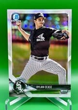 Dylan Cease 2018 Bowman Draft card
