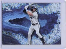 2025 Bowman Crystalized Carson Williams #BWC-14 card