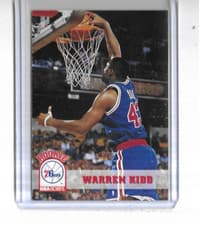 Warren Kidd 1993-94 Hoops Base Set card