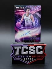 2025-26 Topps Midnight Stroke of Midnight Autographs Jalen Wilson #SM-JW card