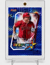 2025 Bowman's Best Best Tek Mike Trout #BT-3 card
