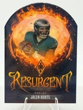 2025 Panini Phoenix Resurgent Snow Globe Jalen Hurts #20 card