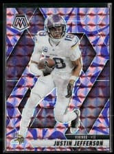 Justin Jefferson 2025 Panini Mosaic card
