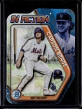 2025 Bowman Draft Bowman in Action Carson Benge #BIA-6 card