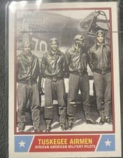 Tuskegee Airmen 2025 Topps Heritage Notable Americans card