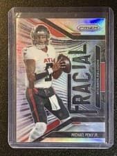 2025 Panini Prizm Fractal Michael Penix Jr. #10