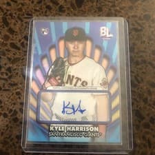 2024 Topps Big League Opening Act Autographs Kyle Harrison #OAA-KH card