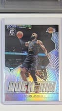 2024-25 Panini Totally Certified Rock the Rim LeBron James #16 card