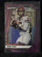 2025 Panini Prizm Draft Picks Base Set Brock Purdy #176 card
