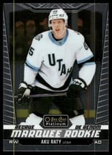 2024-25 O-Pee-Chee Platinum Base Set Aku Raty #211 card