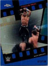 2026 Topps Chrome WWE Focus Reel Alex Shelley #FR-25 card