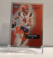 2025 Bowman University Chrome 1955 Bowman Football Luke Altmyer #55AV-7 card