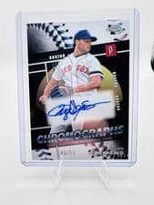 2025 Topps Chrome Chromographs Autographs Roger Clemens #CHR-RC card