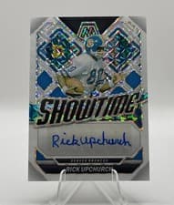 Rick Upchurch 2024 Panini Mosaic Showtime Signatures card