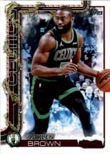2025-26 Topps Holiday SSP Photo Variations Jaylen Brown #SSV-JT card