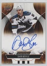 2024-25 Upper Deck Engrained Icons Autos Dan Boyle #CA-OY card