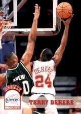 Terry Dehere 1993-94 Hoops Base Set card