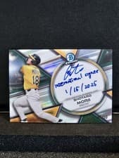 2025 Bowman Chrome Prime Chrome Signatures Shotaro Morii #PCS-SM card