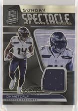 DK Metcalf 2021 Panini Spectra Sunday Spectacle card