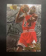 Michael Jordan 1995 Metal card