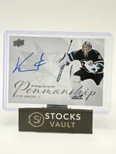2024-25 Upper Deck Premier Premier Penmanship Vitek Vanecek #PEN-VV card