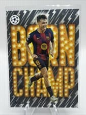 2025-26 Topps UEFA Club Competitions Born Champ Pedri #BC-4 card
