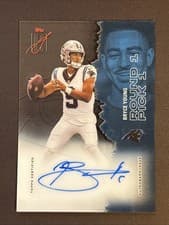 2025 Topps Signature Class Veterans Class Crystal Clear Autographs Bryce Young #VCCCA-BY card