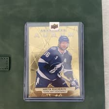 2025-26 Upper Deck Artifacts Aurum Bounty Nikita Kucherov #AB-NK card