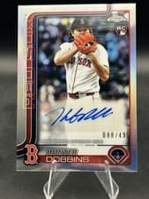 2025 Topps Chrome Update Autographs Hunter Dobbins #AC-HDO card