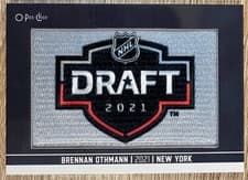 2024-25 O-Pee-Chee First Round Draft Patches Brennan Othmann #DP-12 card