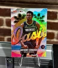 2025-26 NBA Hoops Oasis Anthony Edwards #O-4 card