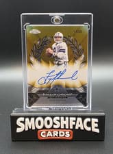 2025 Topps Chrome Hall of Chrome Autographs Troy Aikman #HOCA-TA card