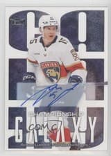 2025-26 SkyBox Metal Universe Championship Galaxy Auto Anton Lundell #CG-20 card