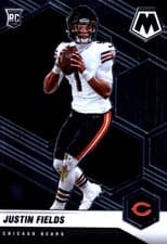Justin Fields 2021 Panini Mosaic card