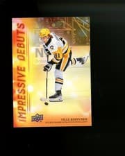 2025-26 Upper Deck AHL Impressive Debuts Ville Koivunen #ID-10 card