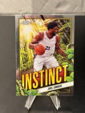 2024-25 Topps Chrome Instinct Joel Embiid #INS-6 card