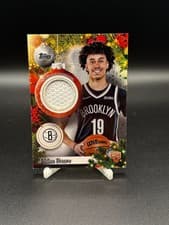 2025-26 Topps Holiday Player Relics Nolan Traore #PR-NT card