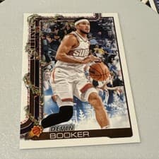 Devin Booker 2025 Topps Holiday card