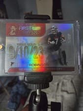 Bijan Robinson 2025 Topps Signature Class First Class card