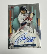 2025 Finest Autographs Nacho Alvarez Jr. #FA-NA card