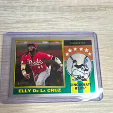 2025 Topps Heritage 1976 Player Icons Elly De La Cruz #76PI-25 card