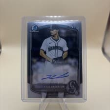 2025 Bowman Draft Chrome Prospect Autographs Kade Anderson #CPA-KA