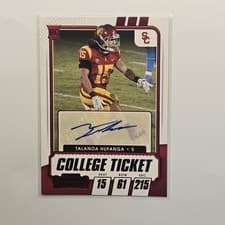 2021 Panini Contenders Draft Picks Talanoa Hufanga #242