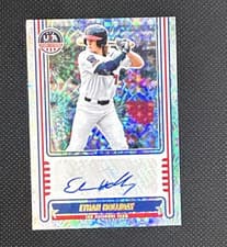2025 Panini Stars & Stripes 18U National Team Signatures Ethan Holliday #NTS-EH card