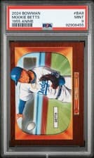 2025 Bowman Anime Mookie Betts #BA-5 card